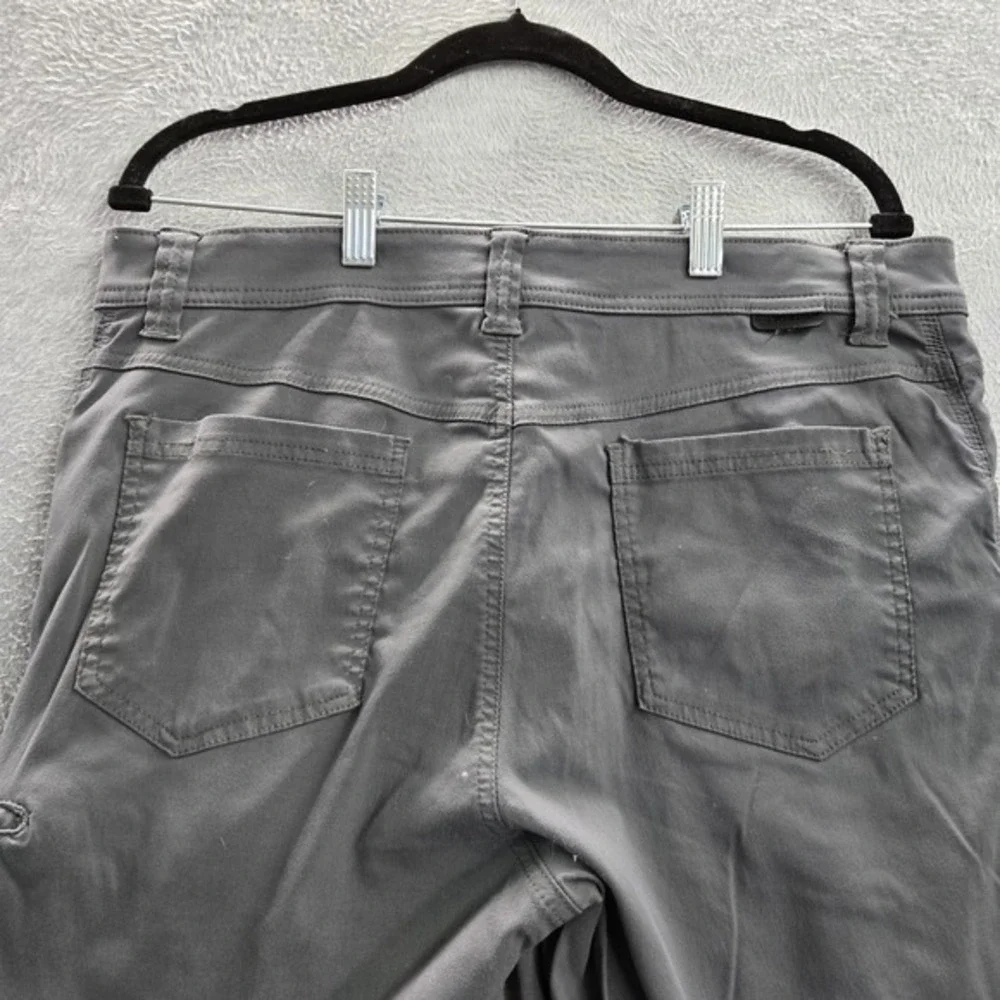 Wrangler Men Pants 36X30 Gray Nylon Spandex All Terrain Gear 29